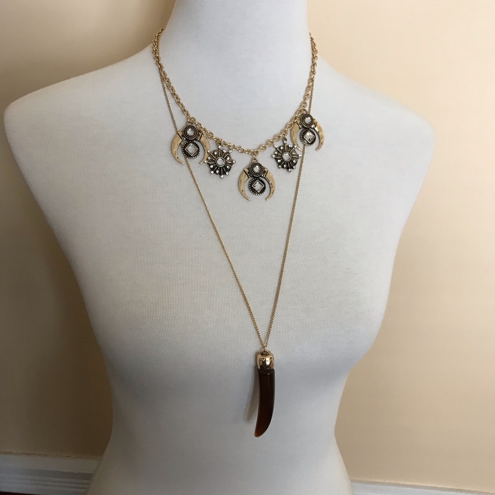 Steampunk/Boho necklace/choker NIP